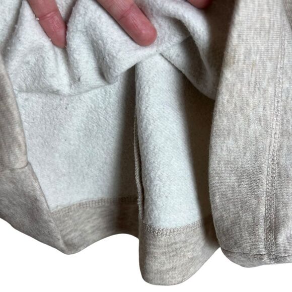 H&M cream fleece hoodie sweater dress. Size xs - Picture 9 of 9